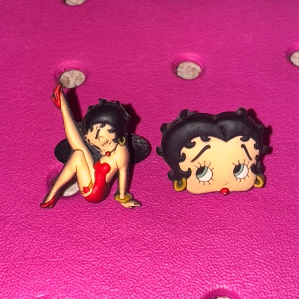 Betty Boop Shoe Charms